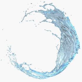 3D Water Splash in Air